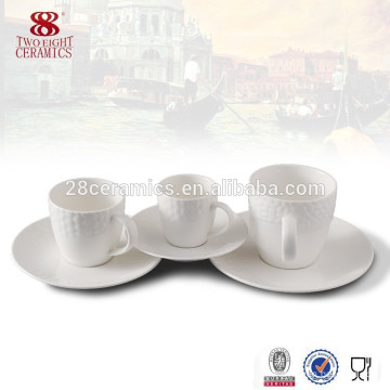 Tasse à café et soucoupe en porcelaine fine royale pour espresso